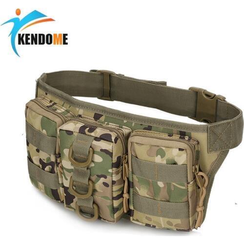Hot Utility Waterproof High Quality Bag Tactical Military Waist Bag Camping Outdoor Hiking Softback Rucksack mochila militar