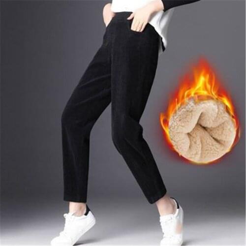 Hxyqveuyg Women's Corduroy Trousers