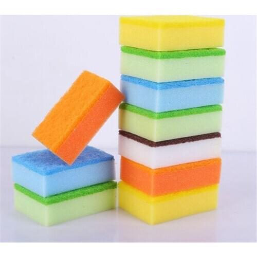 Cleaning Tools Supplies 10pcs Kitchen Dish Up Sponges Sponge Scourers Washing