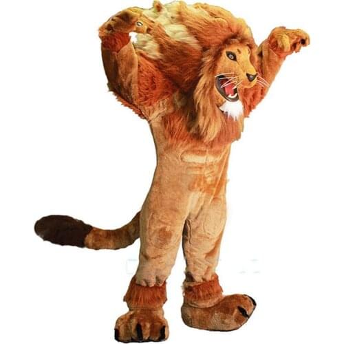 New Christmas Carnival Performance Mascot Halloween Lion Cosplay Costume Adult Use Birthday Party Advertising Performance Set