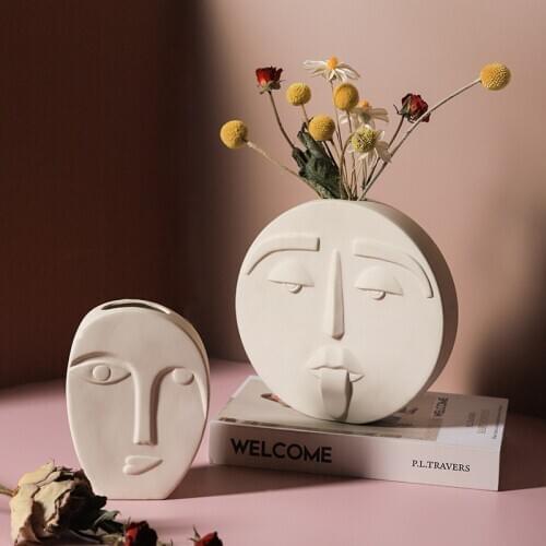 LANYUNER Ceramic Flower Vases