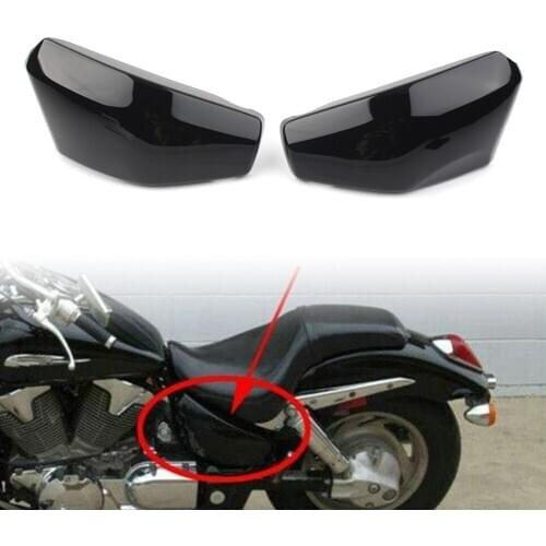 Motorcycle ABS Battery Left & Right Side Covers For Honda VTX1300 Retro Spoke Custom Tourer 2003 2004 2005 2006 2007 2008 2009