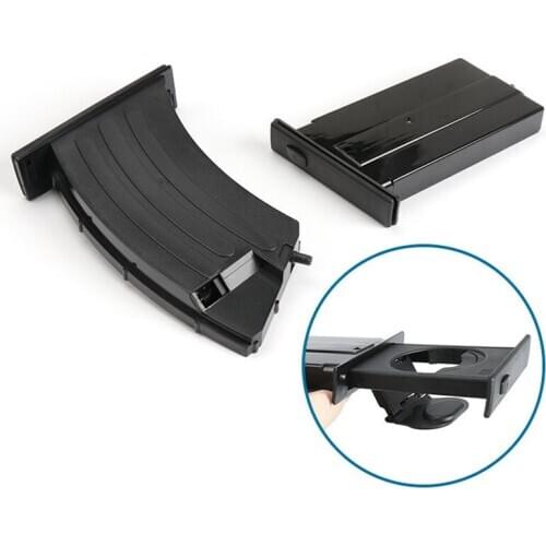 ABS+PC Black Car Front Left Cup Holder Drink Rack For BMW E60 E61 5 Series 2003-2010 Cup Holder Auto Accessories