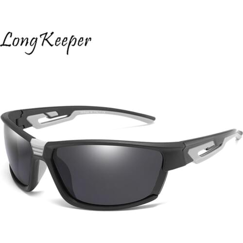 LongKeeper Men Polarized Sunglasses Women Brand Designer Retro Classic Sun Glass Sport Goggles Driving Fishing Glasses Oculos