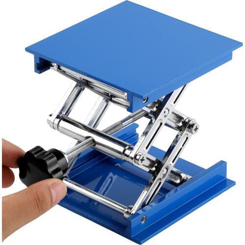 Professional Laboratory Jack Lifting Platform Stand Scissor Rack 150*150*250mm 100mm*100mm*160mm Lifting Tools