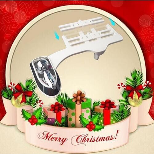 Toilet seat shower bidet dual nozzle spary clean women vaginal,warm water bidet Retractable nozzle clean Buttocks anal,J17607