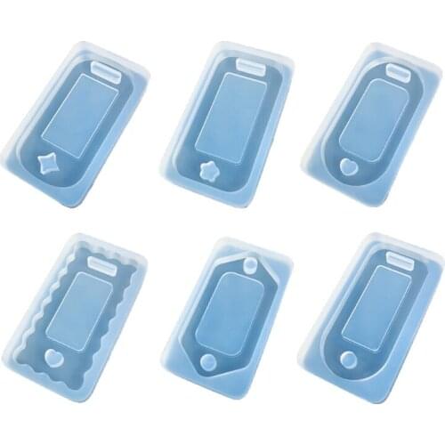 Tag Keychain Epoxy Resin Mold Hanging Sign Earrings Pendant Silicone Mould DIY Crafts Jewelry Necklace Casting Tools