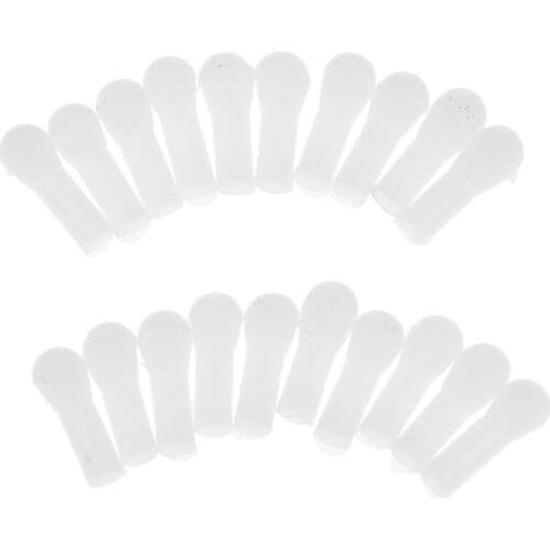 20pcs/pack Clarinet Xi Key White Rod For Woodwind Replacement Parts