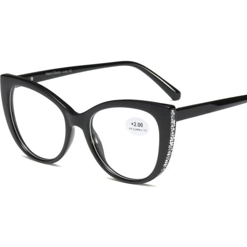 2019 Sexy Cat Women Classic Leopard Pink Reading Glasses Female Farsighted Glasses Frame Presbyopia High Quality Diopter NX