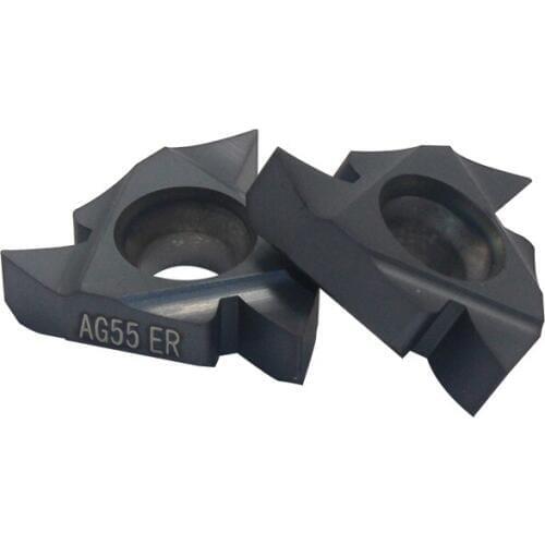 16ER AG55 LDA 20PCS Threading blade 16ER AG55 CNC Carbide Insert Lathe Cutter Tool for stainless steel