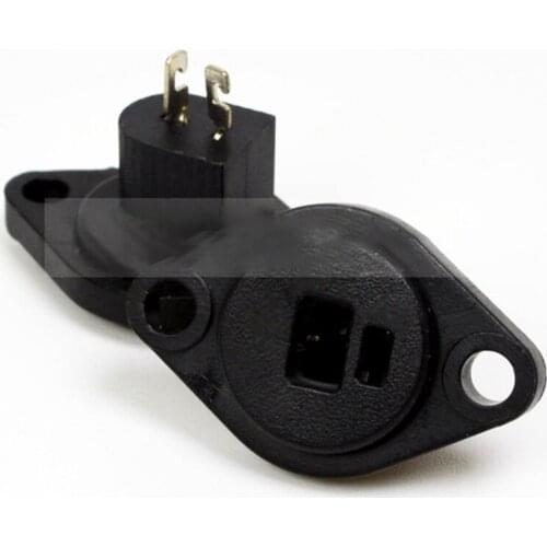 2 Pin DIN Male Speaker Plug 2-Pin Plug Hifi Loudspeaker Solder European Speaker Plug And Socket Connectors