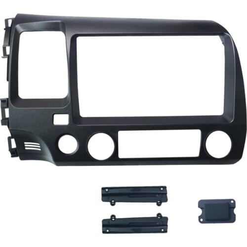 2Din 9Inch Car Audio Radio Fascia Frame Adapter DVD Player Fitting Panel Frame Kit for Honda Civic 2006-2011