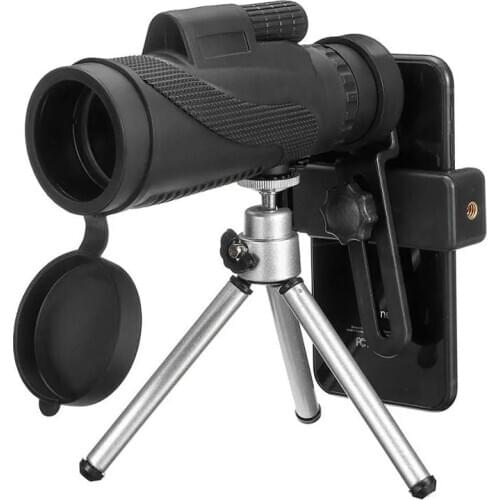 40x60 9500m HD Zoom Monocular Telescope BK4 Telescope Night Vision + Tripod For Mobile Phone