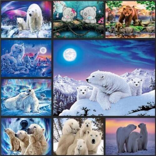 Full Diamond Embroidery dog family Diy Diamond Painting cross stitch Diamond Mosaic Home Decoration Paintings