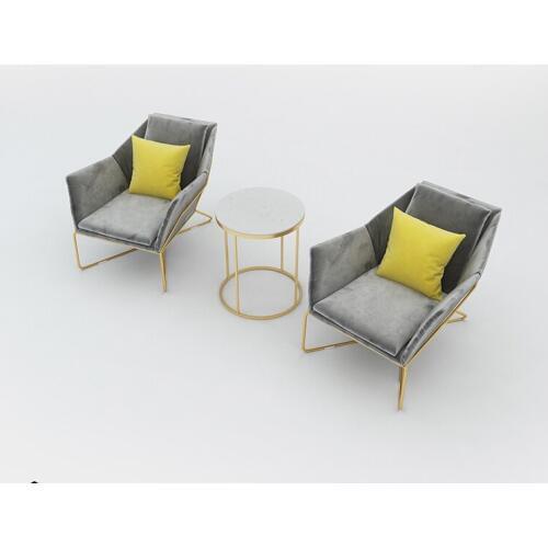 Nordic shops sofa chair designer luxury beauty salon small sofa net red leisure clothing store single person sofa