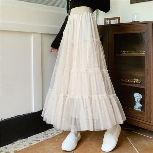 Itsyoung High Waist Skirts For Women