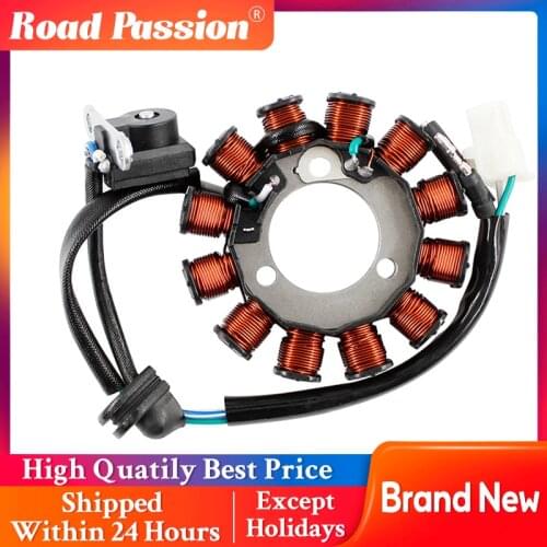 Road Passion Motorcycle Generator Stator Coil Assembly For Honda 31120-KWF-941 CBF125 2008-2015
