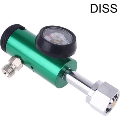 DISS/Barb 3000psi CGA540 Oxygen Pressure Regulator Oxygen Inhaler Flowmeter Oxygen Cylinder Flow Meter for Hospital Clinics