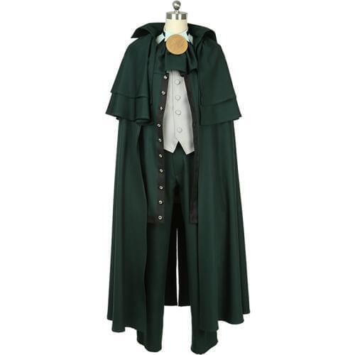 Fate/Grand Order FGO Avenger Servant Edmond Dantes The Count of Monte Cristo King of the Cavern Halloween Cosplay Costume C012