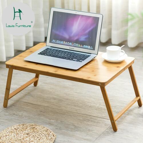 Louis Fashion Computer Desks Foldable Notebook with Small Dormitory Learning Table