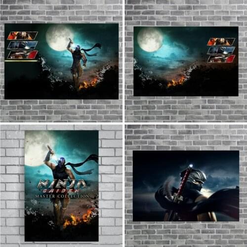 NINJA GAIDEN Master Collection Game Poster Japanese Anime Posters Canvas Painting Live Room Wall Decor Home Decoration Painting