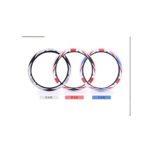 Union Jack Steering Wheel Covered with Soft Leather Cooper Countryman Handlebars Covered with Four Seasons General Motors MIN