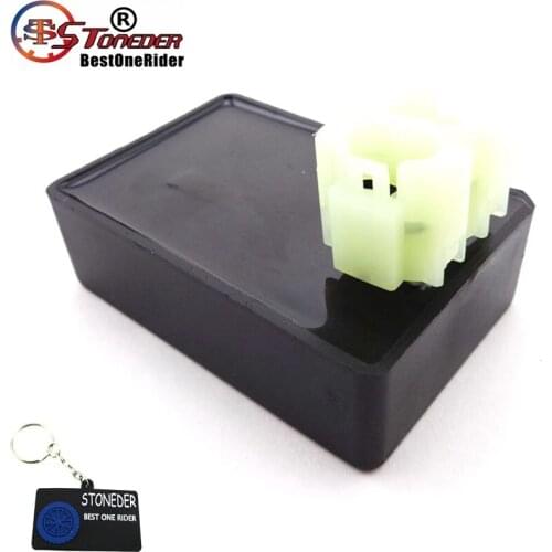 STONEDER Round Plug 6 Pin CDI Box For GY6 50cc 125cc 150cc Engine Chinese Moped Scooter ATV Quad Go Kart Motocross Motorcycle