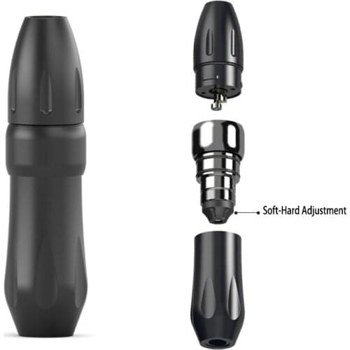 Tattoo Pen Rotary Machine Gun FK Mechanism Soft-Hard Adjustable Permanent Makeup Pen Needle Cartridges Tattoo Supply