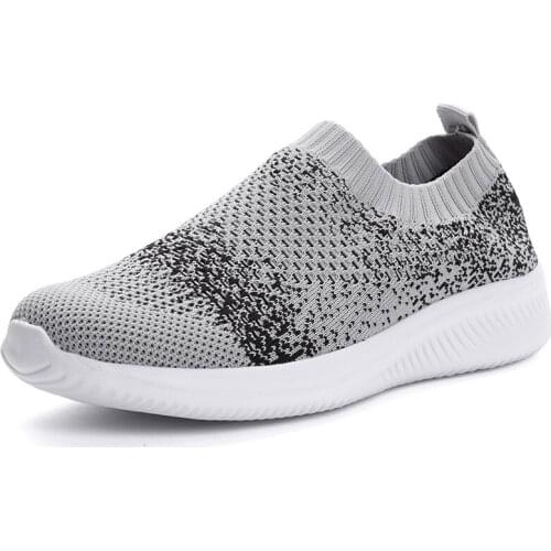 2021 Women Casual Shoes Ladies Sport Shoes Breathable Walking Mesh Flat Shoes Woman Sneakers For Women Tenis Feminino Female