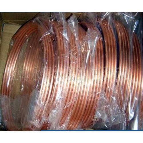 1M Diameter 4*1mm TPm2 Red Copper coil(pipe),air-condition Copper pipe,DIY laptop CPU brass heatsink cooling Heatpipe