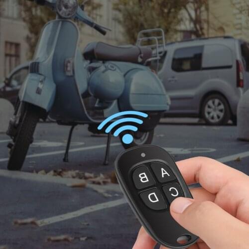 315/433MHz Moto Remote Control 4 Keys Copy Cloning Fixed Learning Code for Garage Door Gate Remote Controller Duplicator Key