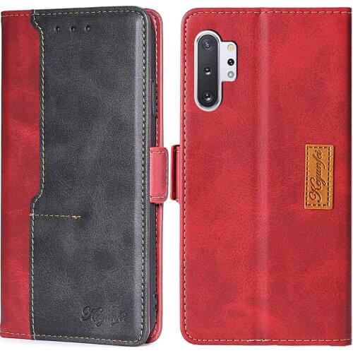 Case For Samsung Galaxy Note 10 Lite Flip Magnetic Leather Wallet Book Card Coque for On Samsung Note 10 Plus Pro Phone Cover