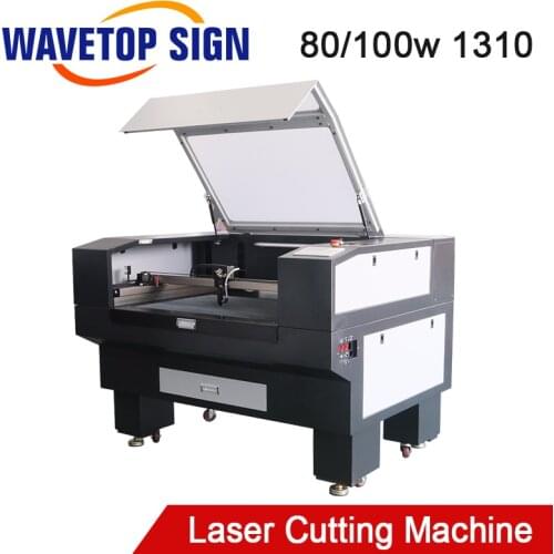 WaveTopSign 1310 80W 100W Co2 Laser Cutting and Engraving Machine Sea Shipping
