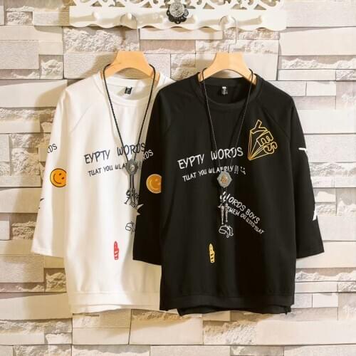 Fashion Womens T Shirts Japan Style Streetwear print Half sleeve T Shirt Female Tops Casual Hip Hop daily Loose T Shirts Women