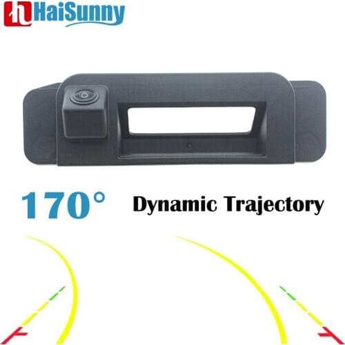 Reversing Rear View Backup Camera For Mercedes Benz W205 C -Class C300 C180 CLA-CLASS W HD 170° Fisheye Lens Dynamic Trajectory