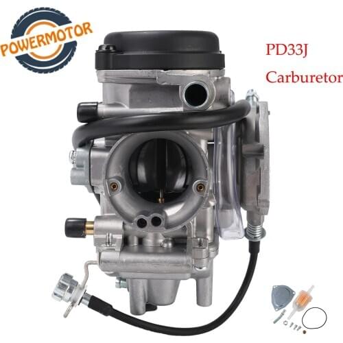 PD33J Carburetor 33mm Carburador 400cc for Wolverine 350 YFM350 YFM400 Baja Wilderness BIG BEAR 400 2x4 4x4 YFM400 2000-2012