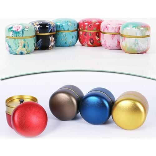1pc Japanese style Kitchen Tea Box Jar Storage Holder Sweetmeats Candies Cans Teaware Tea box Caddies tin container storage
