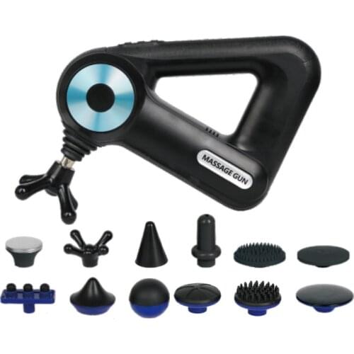 2021 Mini Massage Gun Exercising Muscle Electric Massager 6 Speed Body Massager for Neck and Back Vibrator Slimming Shaping