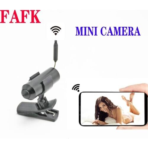 Mini wifi HD 1080P P2P ONVIF CCTV remote monitoring Microrecorder camera lens 3.7mm pick up sound TF card storage