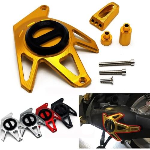 For Yamaha NMAX N Max 155 Rear Engine Guard Cover Protector Decorative Aluminum Alloy CNC Protective Motorcycle Frame Cover