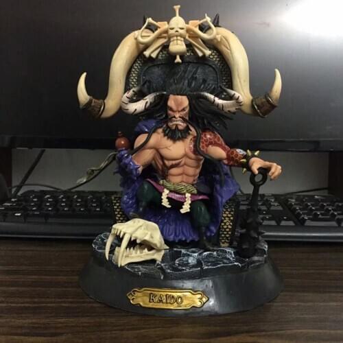 New Anime One Piece Kaido Four Emperors PVC Action figure toy Doll Charlotte Linlin Collection OP Model Gift