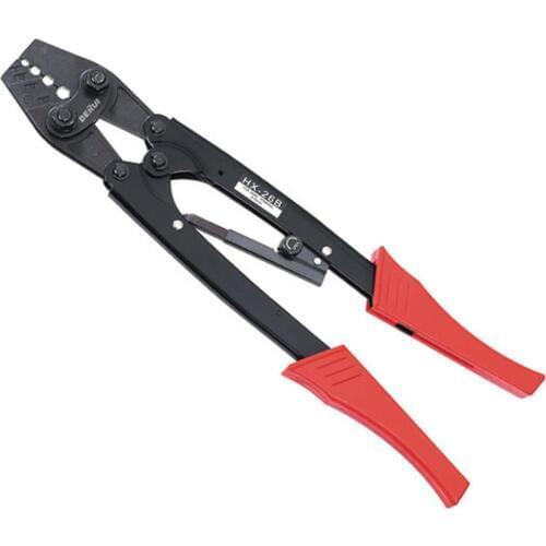 10-3AWG 6-25mm² Non-insulated Terminals Hexagonal Type Ratchet Crimping Plier