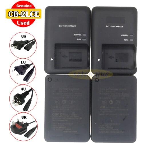 Used Genuine CB-2LCE Charger For G1X G3X G15 G16 SX40HS SX50HS SX60HS NB-10L