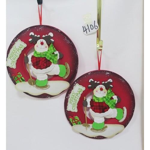 Christmas Decorations EVA Husband Elk-shaped Ornaments Shopping Mall Hotel Window Scene Decoration Elderly Pendants