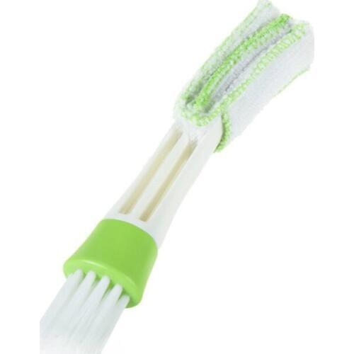 Double-Headed Window Slot Cleaning Brush Household Multifunction Dust Cleaner for Car Air Outlet Compute Keyboard Crevice