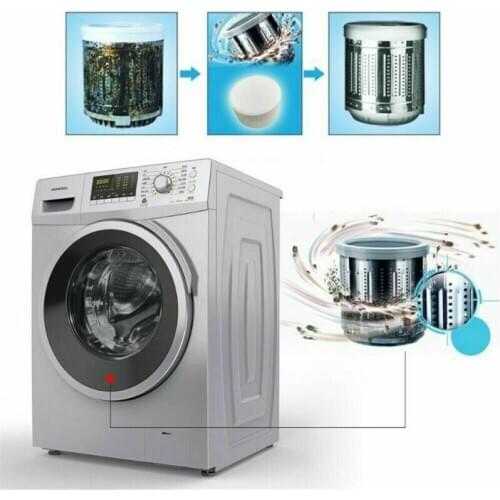 Tabs Washing Machine Cleaner Descaler Washer Cleaning Detergent Effervescent Laundry Tablet Washer Cleaner For Washing Machine