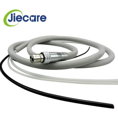 High Quality Dental 4 Holes Handpiece Hose Tube with Connector for High Speed Handpiece Dentistry Material