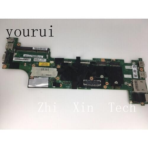Yourui Laptop Motherboard For Lenovo X240 PC FRU:00HT367 VIUX1 NM-A091 DDR3 With i5-5200u CPU Fully Tested ok
