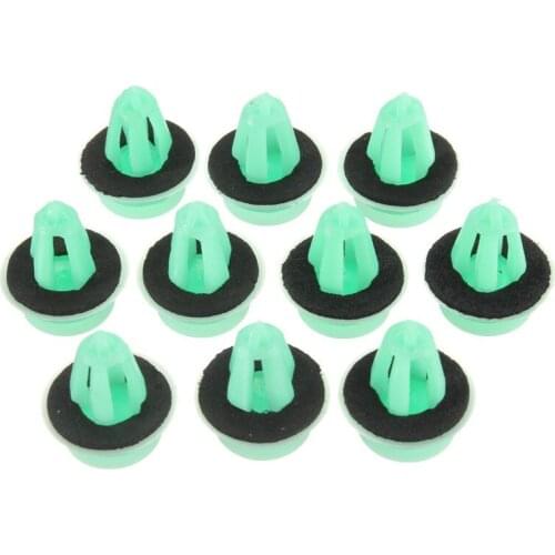 10Pcs interior door panel retainer trim clips Auto Bumper Fastener Car Fenders for Skodas