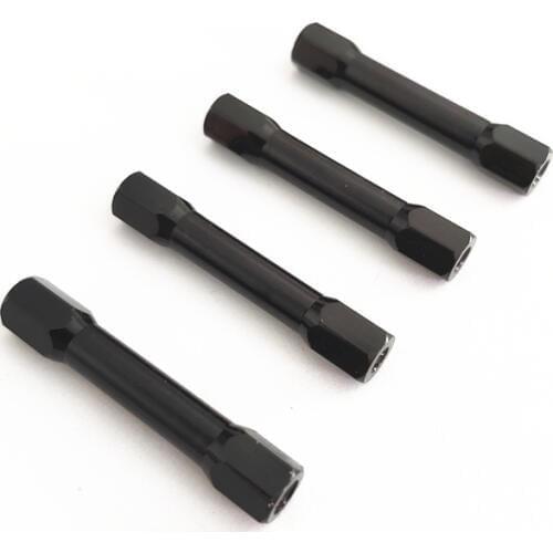 10pcs M3 Aluminum Hex Step Pillar Standoff Spacer Black Red anodized M3*10/15/20/25/28/30/35/37/40/45/50/60/70/80/90/100mm